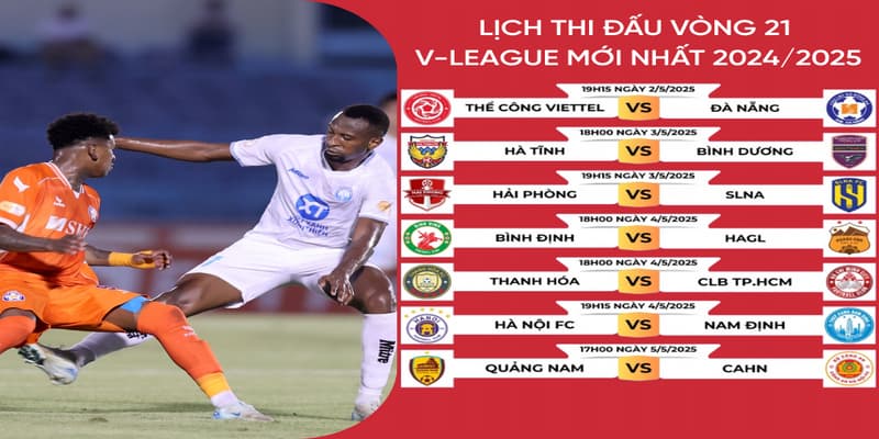 Lịch thi đấu V-League 2025 và cơ hội